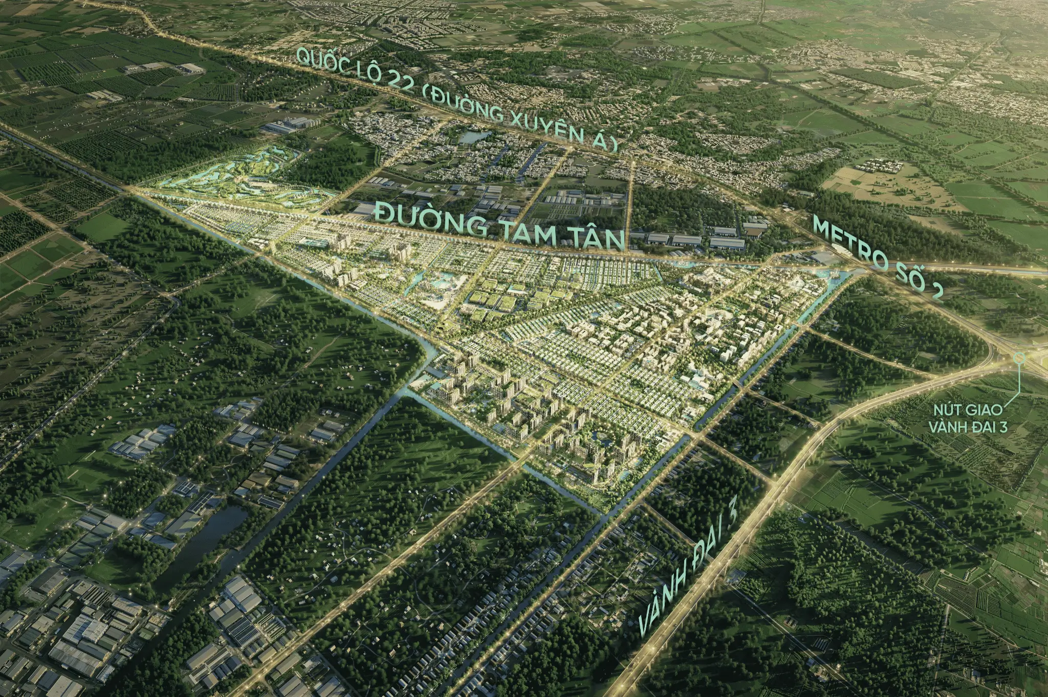Tổng quan mặt bằng dự án Vinhomes Saigon Park