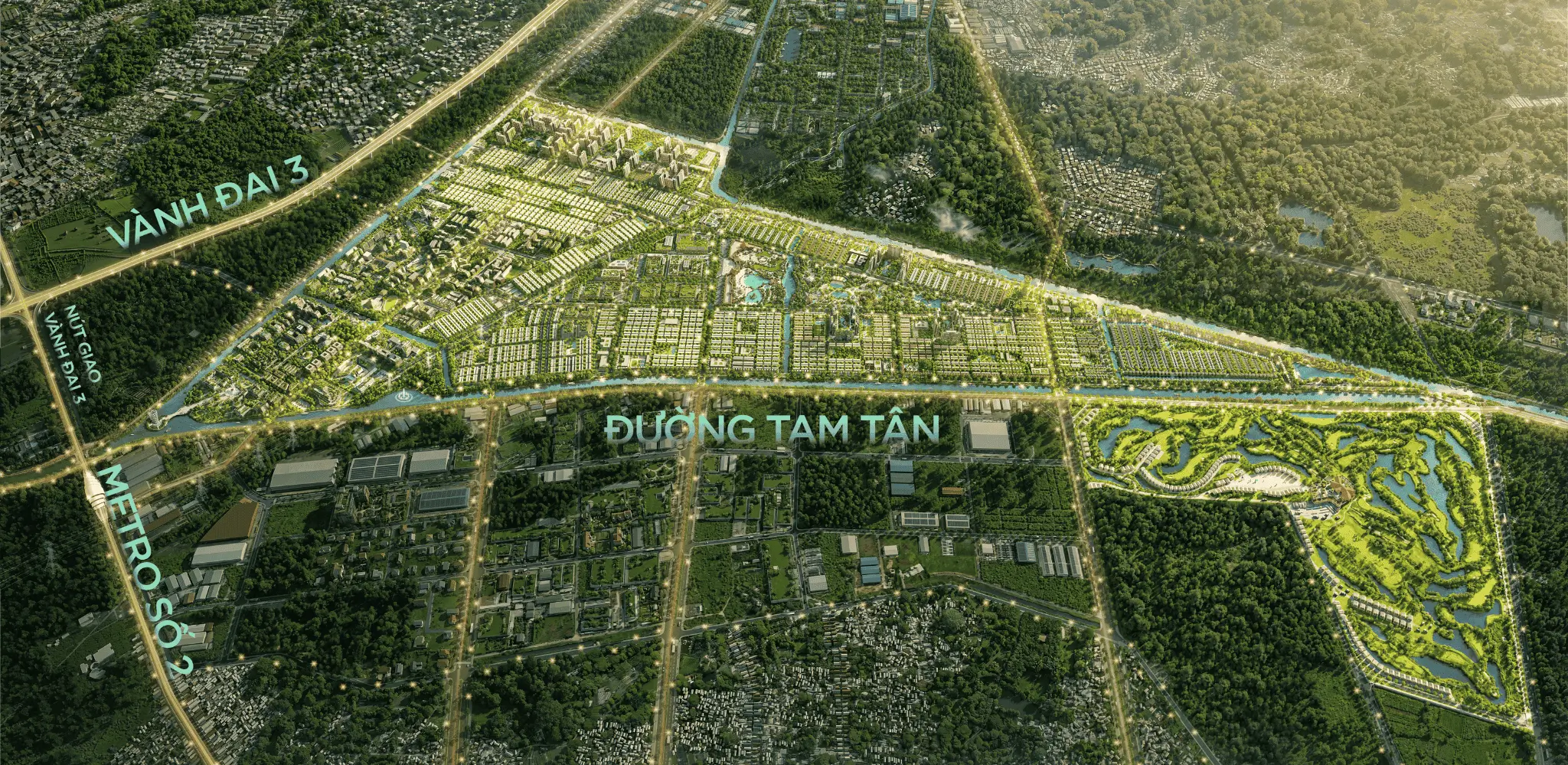Tổng quan mặt bằng dự án Vinhomes Saigon Park