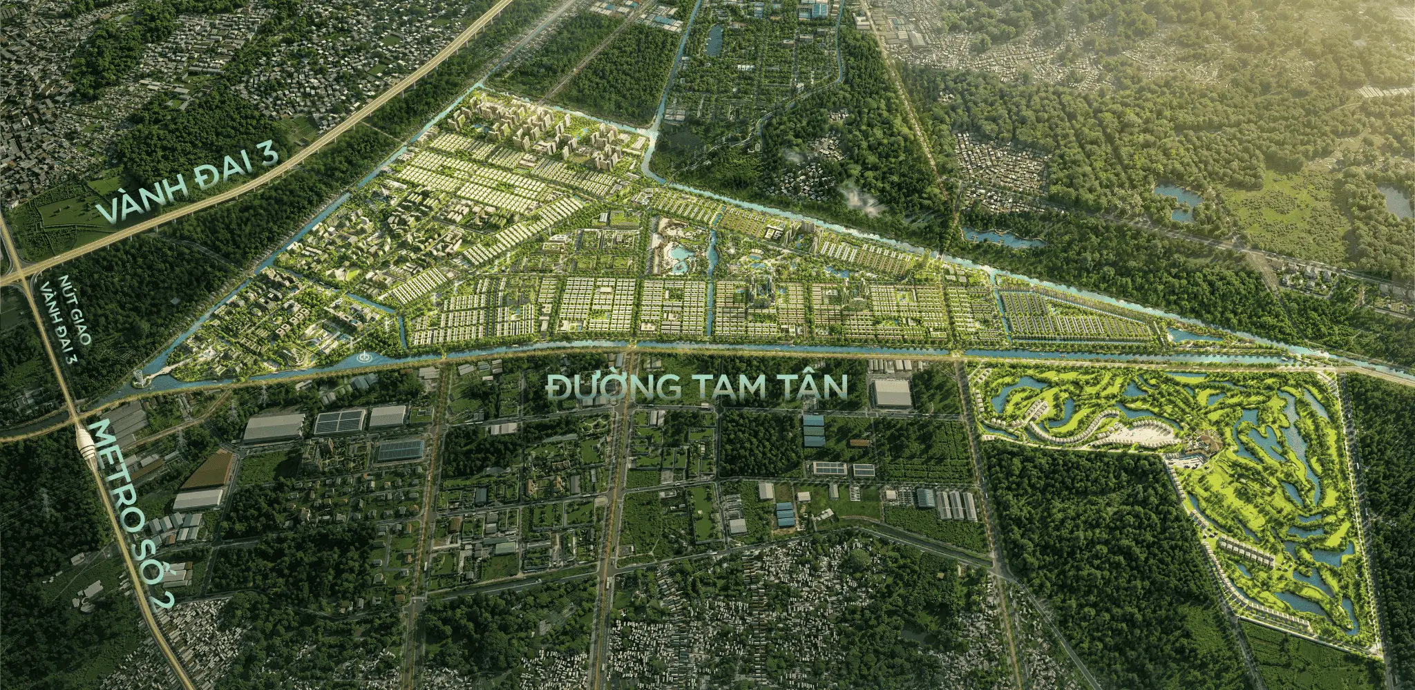 Tổng quan mặt bằng dự án Vinhomes Saigon Park